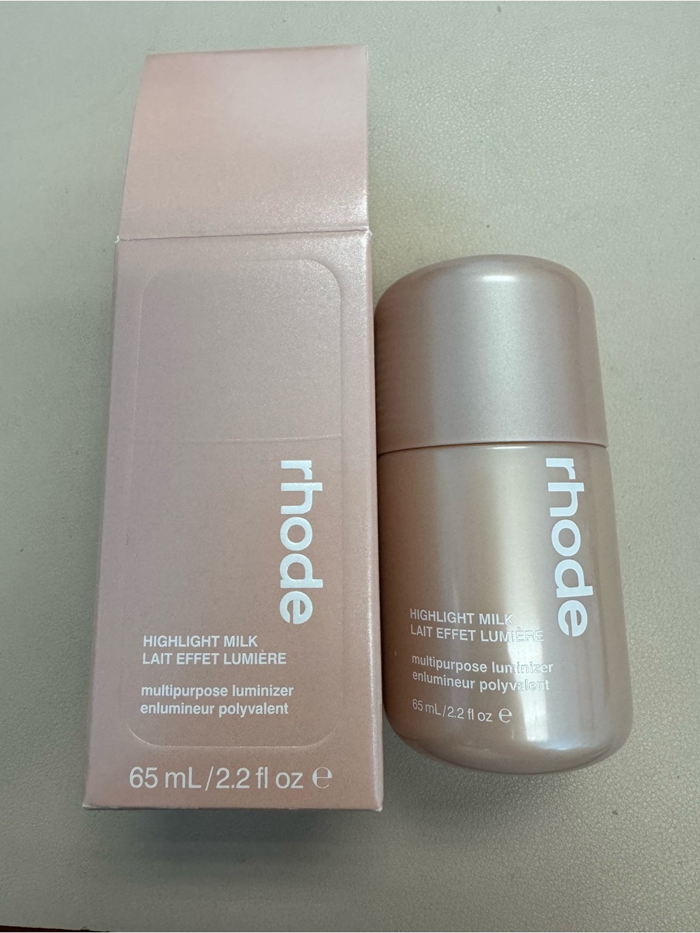 rhode skin Highlight Milk Luminizer — Shade 02